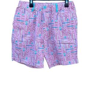 Tipsy Elves pink blue shorts size medium (30)